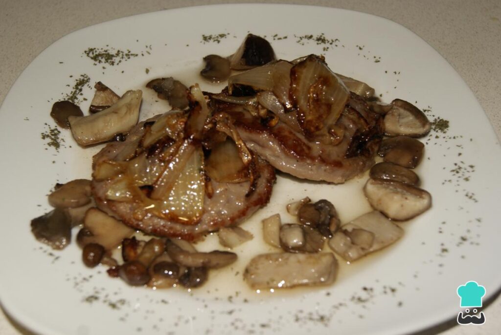 Recette de Burgers aux champignons et oignons caramélisés