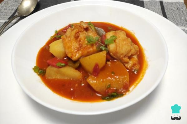 Recette de Marmitako de morue