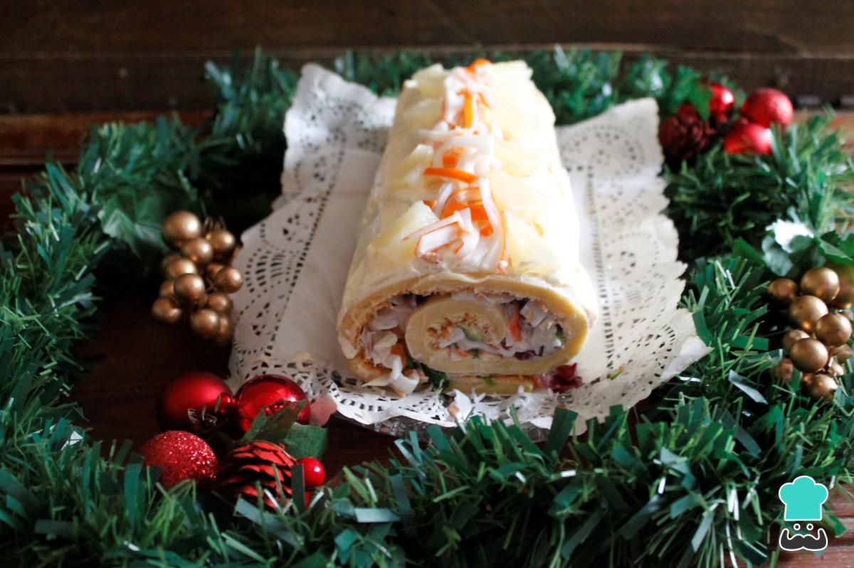 Recette de Pionono de Noël