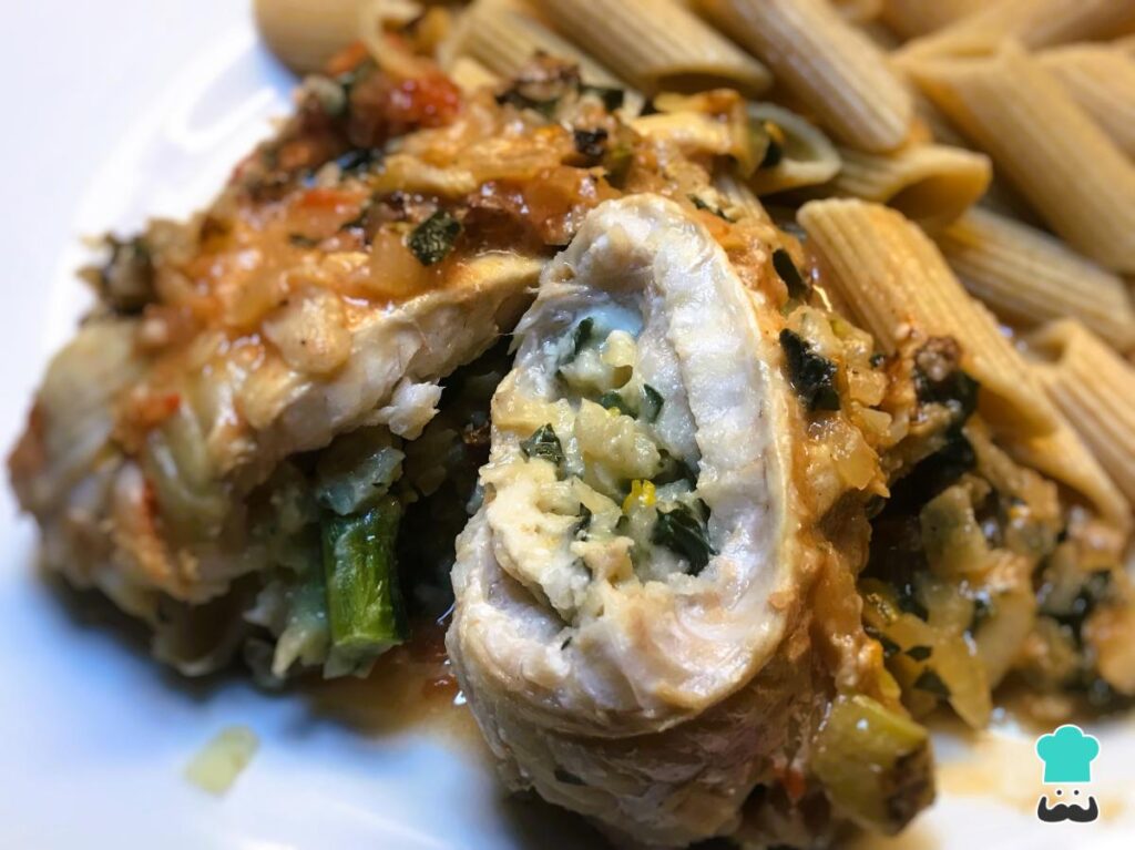 Recette de Rouleaux de merlu farcis aux épinards