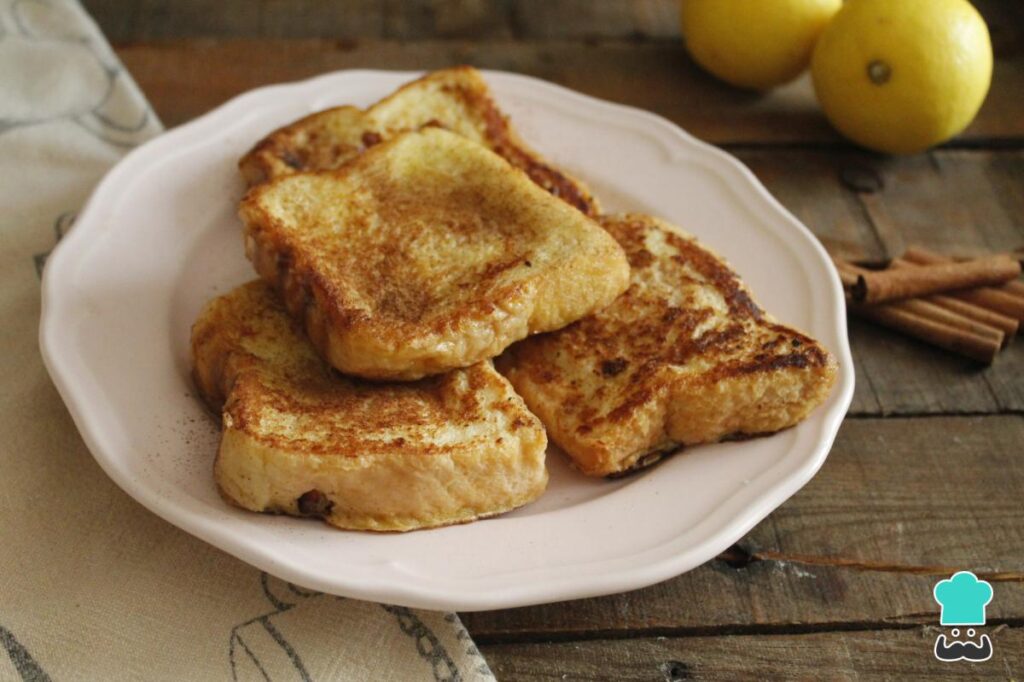 Recette de Torrijas sans sucre