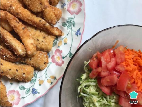 Recette de bâtonnets de merlu
