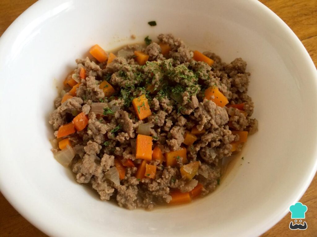 Recette de bœuf haché aux légumes