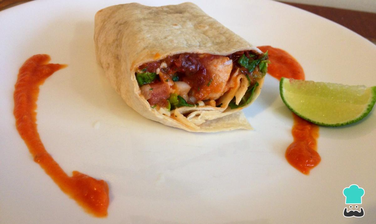 Recette de burrito au porc avec sauce rouge fumée