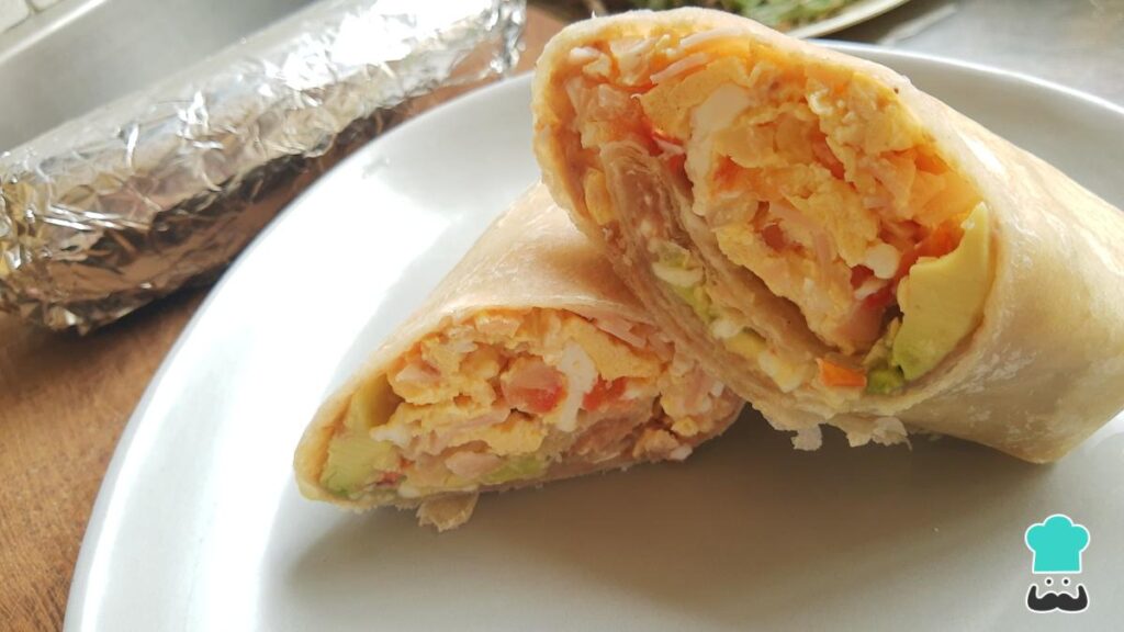 Recette de burritos aux œufs