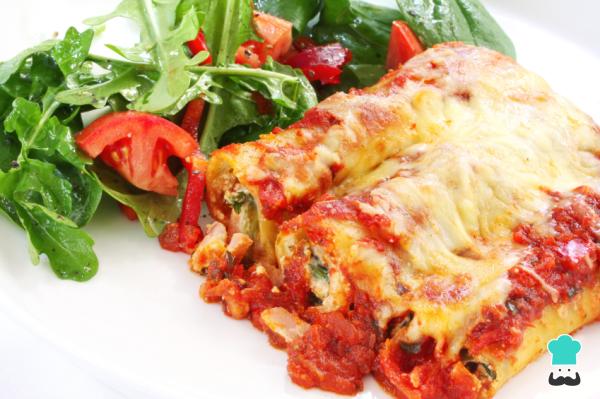 Recette de cannellonis à la viande et aux blettes