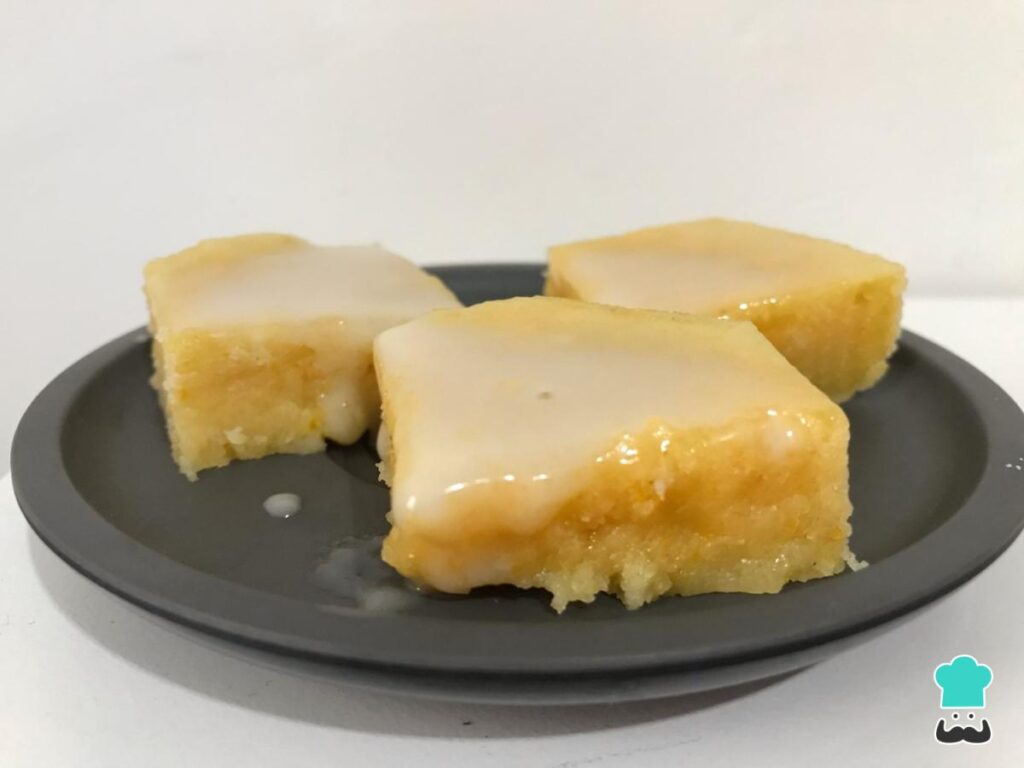 Recette de carrés à l'orange