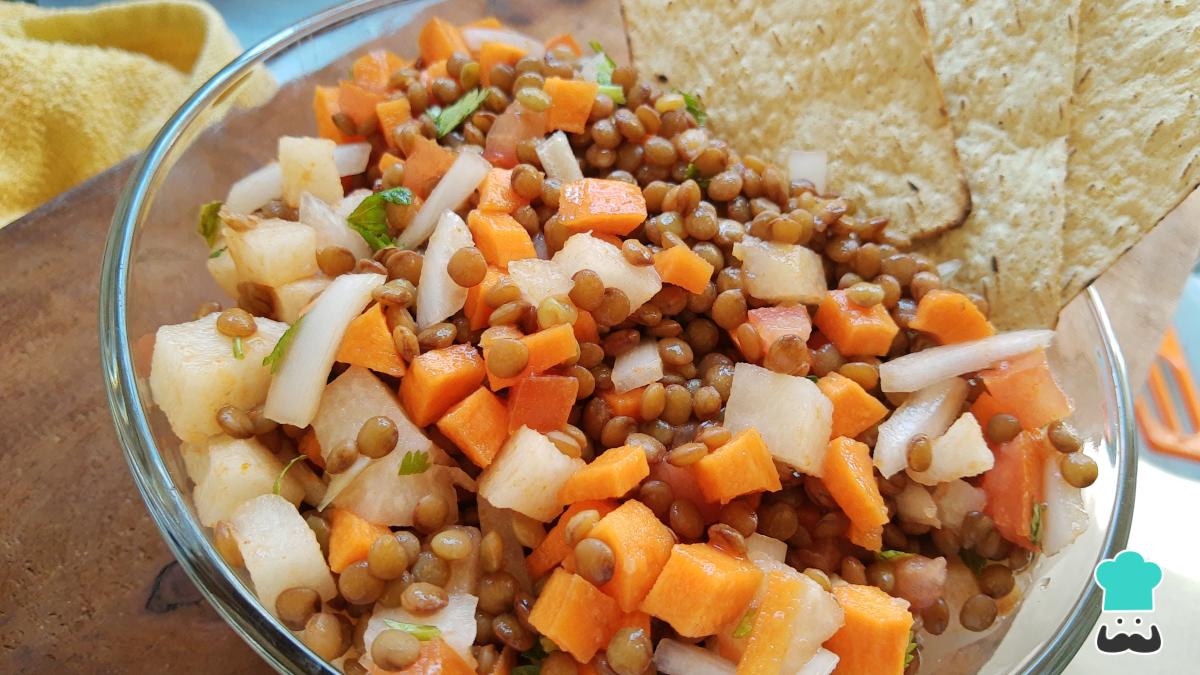 Recette de ceviche végétarien