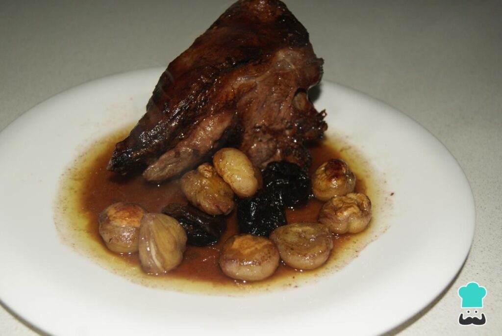 Recette de côtes d'agneau au four aux prunes
