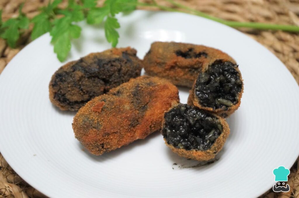 Recette de croquettes de riz noir