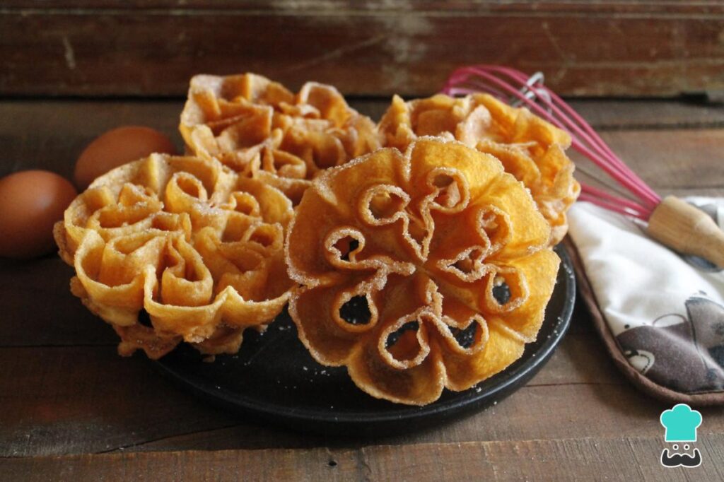 Recette de fleurs de grand-mère pour le carnaval et Pâques