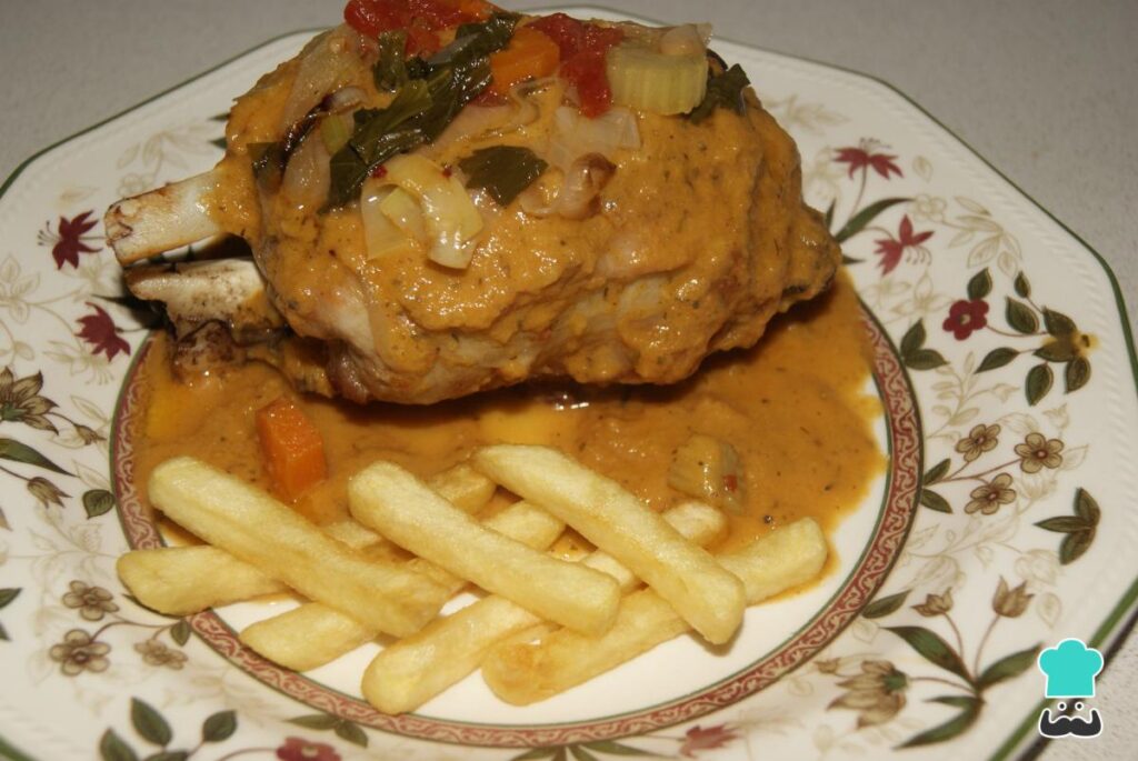 Recette de jarret de porc au four avec sauce