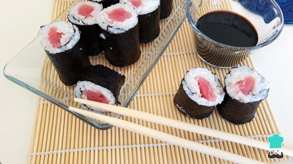 Recette de maki sushi au thon