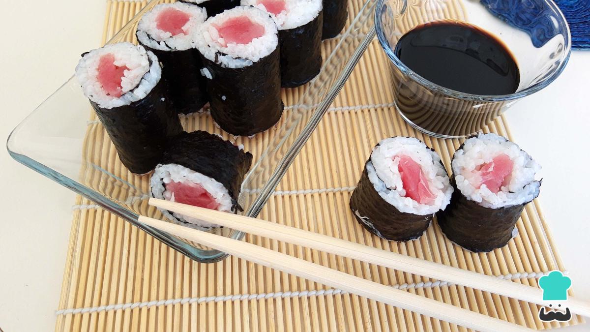 Recette de maki sushi au thon