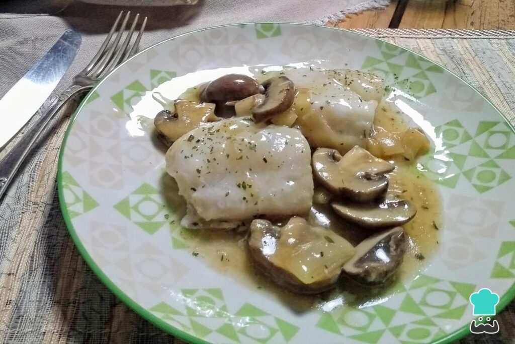 Recette de morue aux champignons