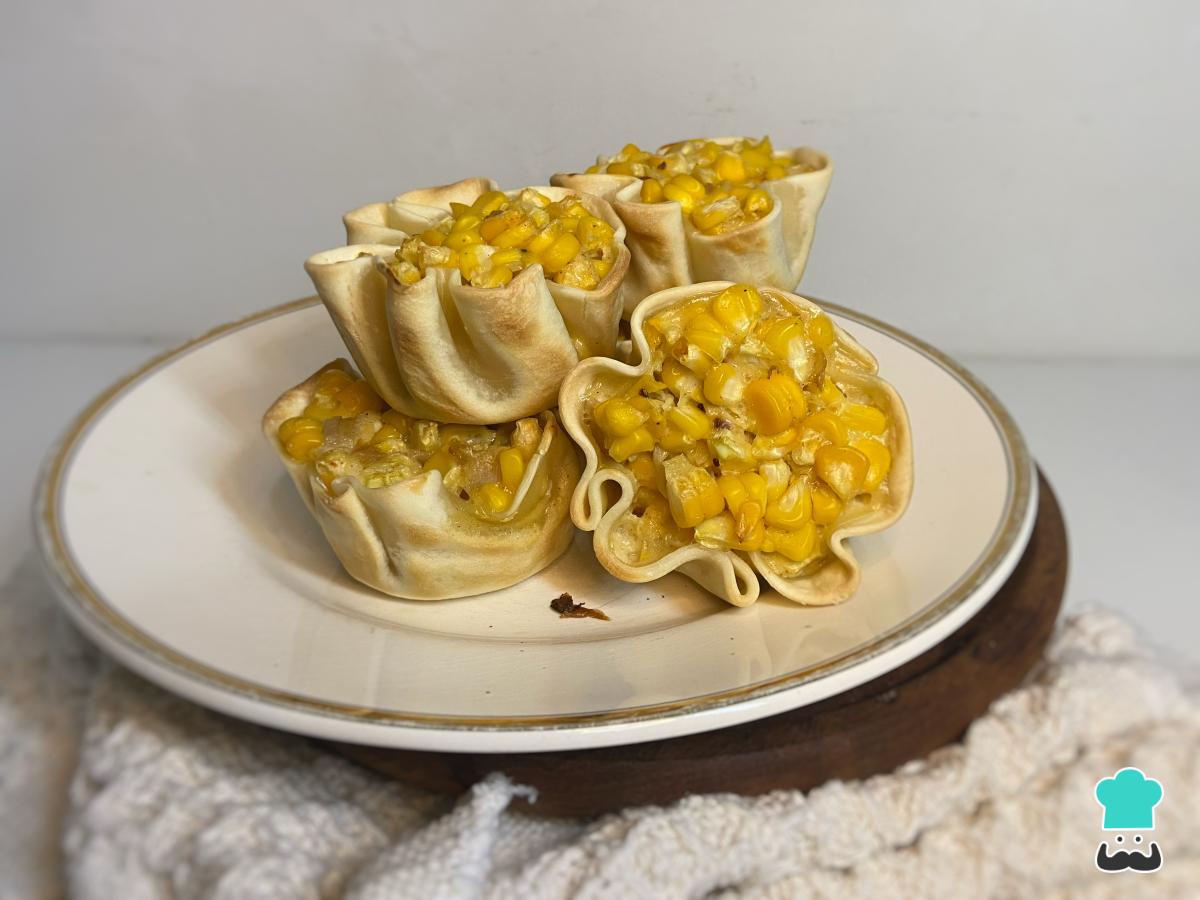 Recette de paniers de maïs