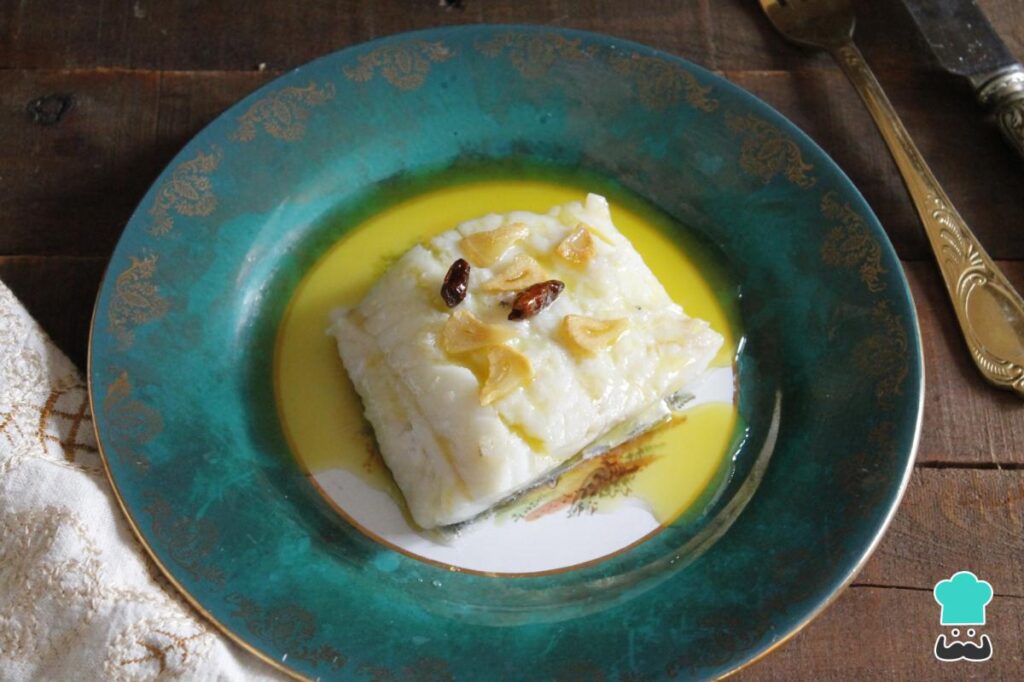 Recette de pil-pil de morue avec passoire