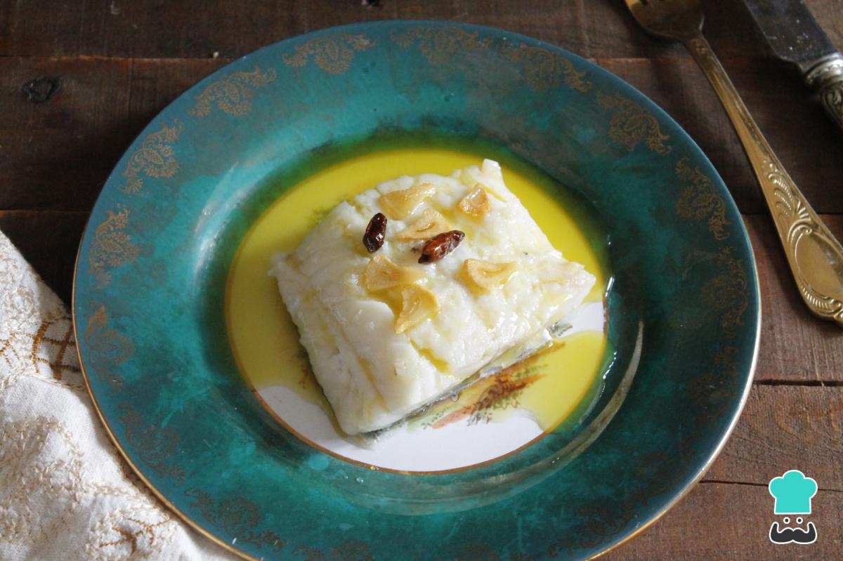 Recette de pil-pil de morue avec passoire
