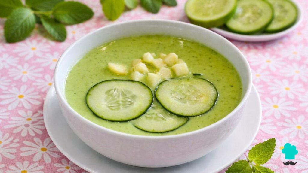 Recette de soupe froide au concombre et aux pommes : le plat d'été le plus frais et le plus léger