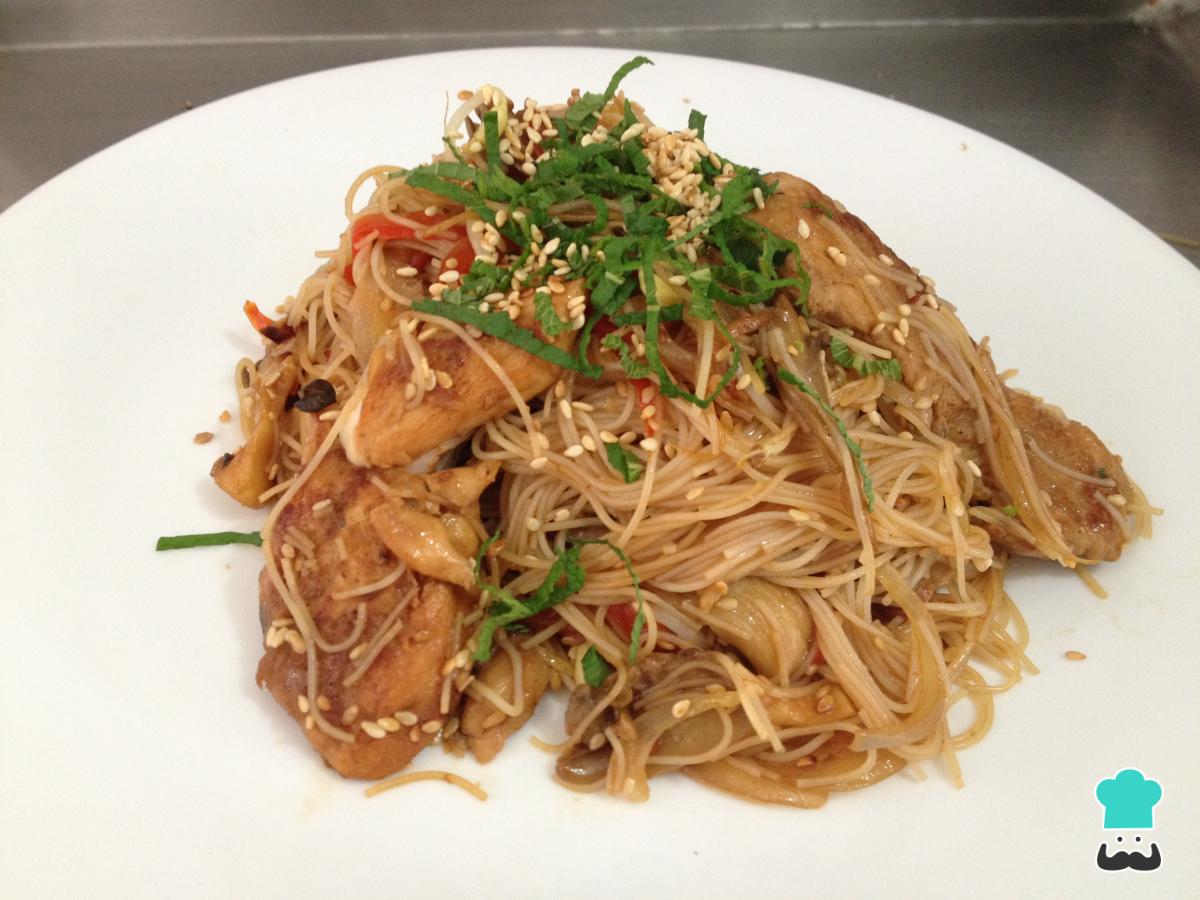 Recette de spaghetti asiatique