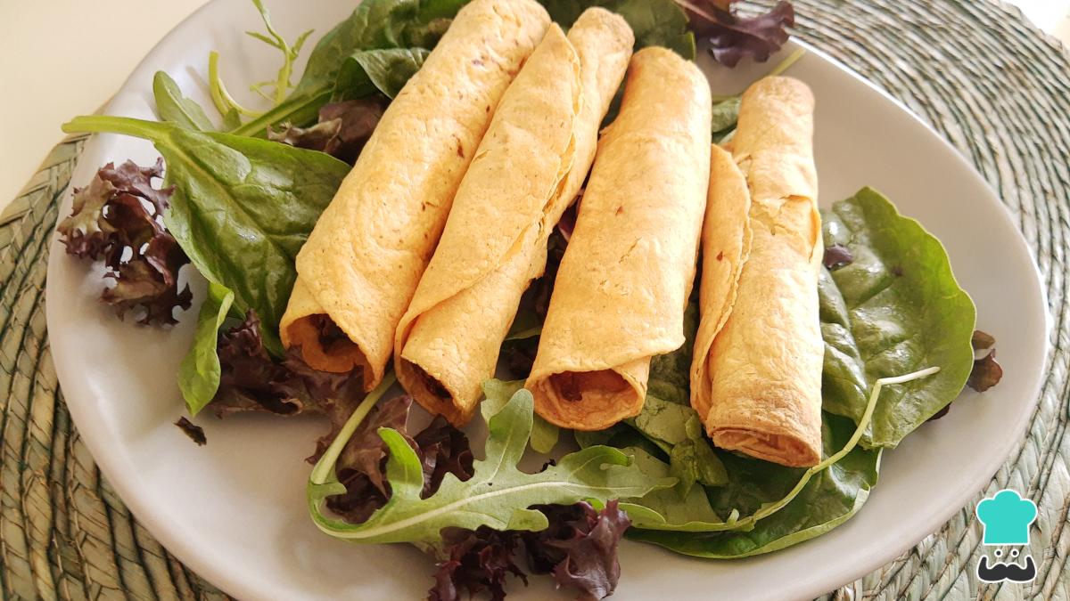 Recette de tacos au thon doré