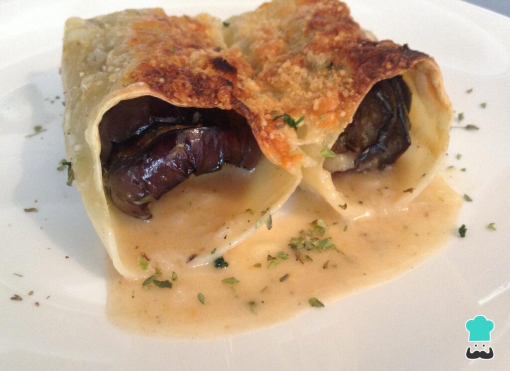 la recette Cannellonis d'aubergines