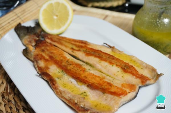 recette de truite grillée
