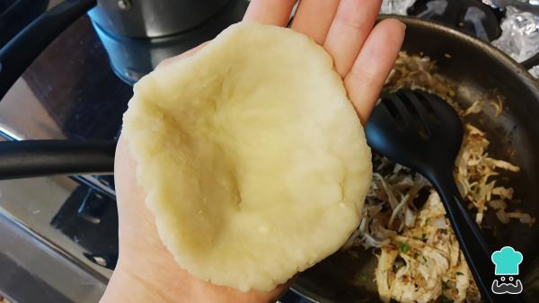 Recette de Coxinha de frango - Étape 5