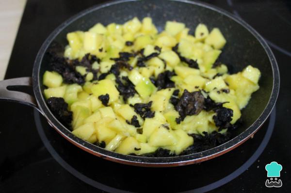 Recette de Boudin noir croustillant et mangue - Étape 6