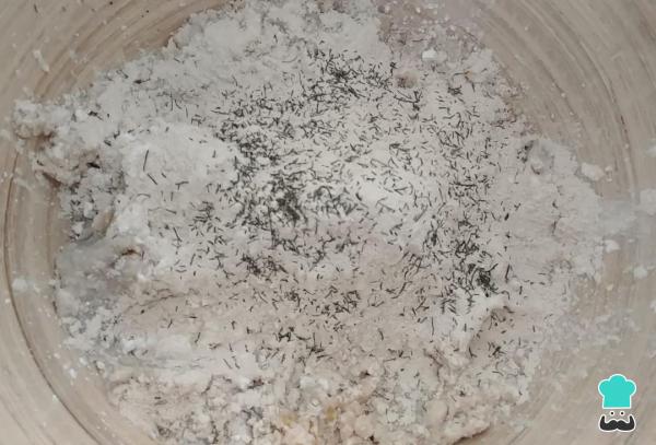 Recette de poisson végétalien - Étape 1