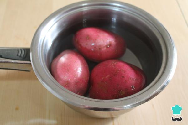 Recette de pommes de terre rustiques - Étape 1