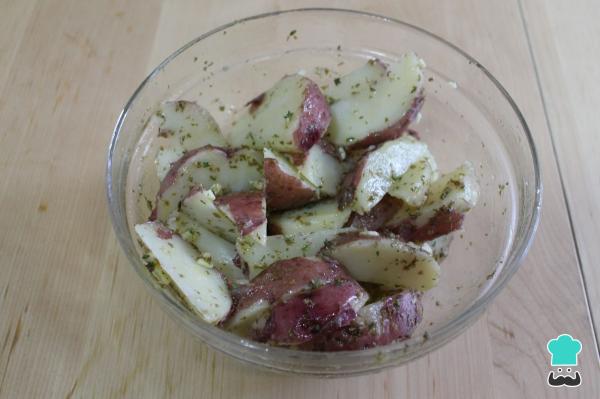 Recette de pommes de terre rustiques - Étape 4