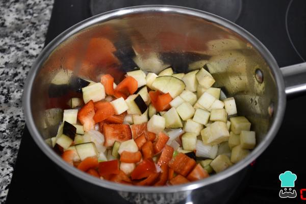 Recette Cabillaud à la ratatouille - Étape 2