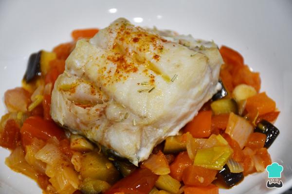 Recette Cabillaud à la ratatouille - Étape 5