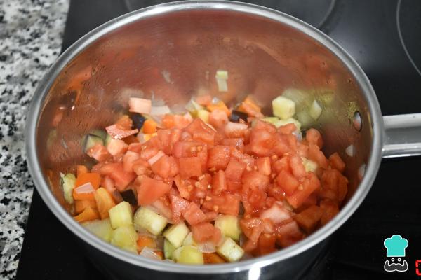 Recette Cabillaud à la ratatouille - Étape 3