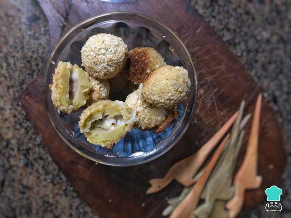 Recette des Olives panées au fromage - Étape 4