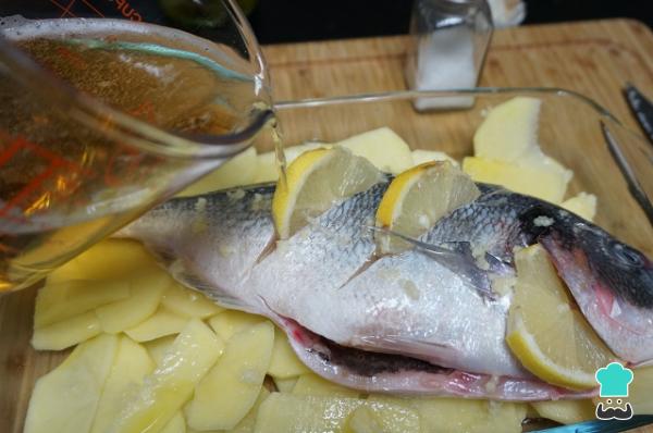 Recette de Dorada au four avec de la bière - Étape 4