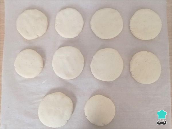 Recette d'arepas végétaliennes - Étape 4