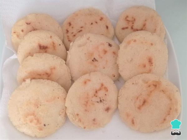 Recette d'arepas végétaliennes - Étape 5