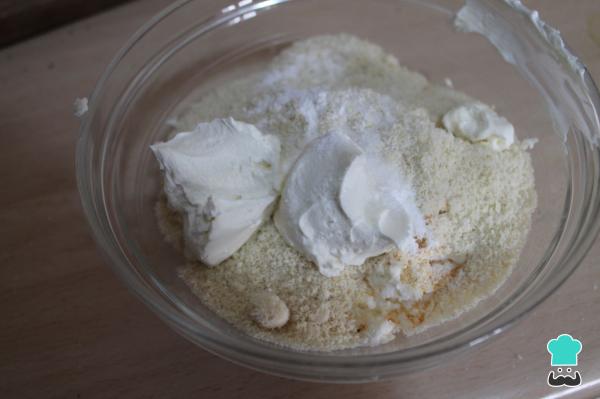 Recette de pain à l'ail Keto - Étape 2