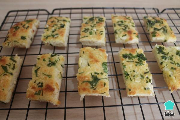 Recette de pain à l'ail Keto - Étape 7