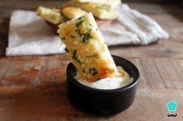 Recette de pain à l'ail Keto - Étape 8
