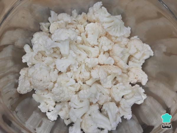 Recette de Torrejas au chou-fleur - Étape 2