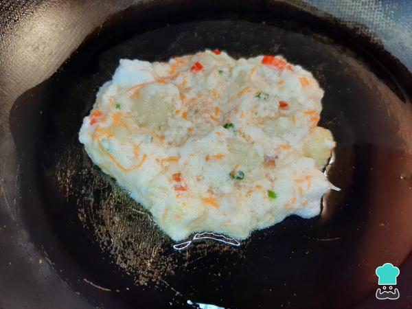 Recette de Torrejas au chou-fleur - Étape 7