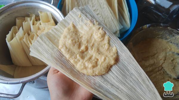 Recette de Tamales à l'Ananas et à la Noix de Coco - Étape 6