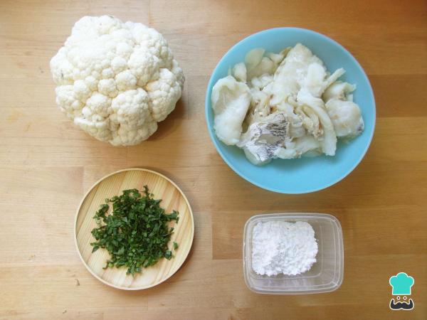 Recette de Beignets de Morue et Chou-Fleur - Étape 1