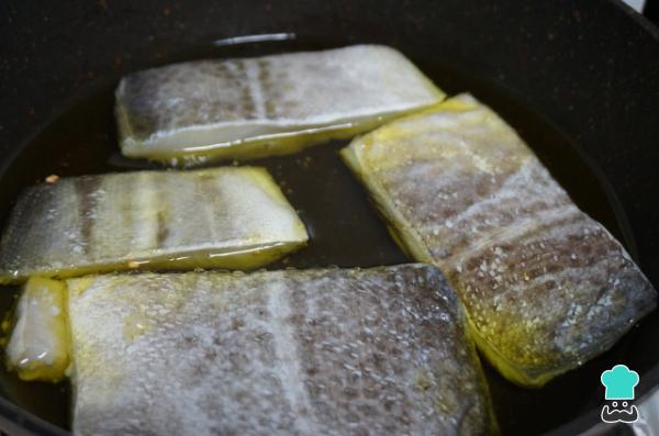 Recette facile de pil pil de morue - Étape 2