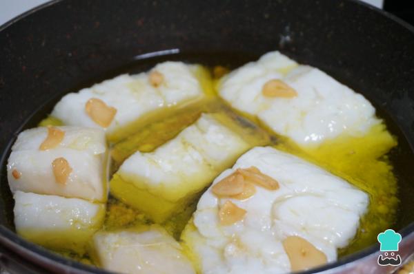 Recette facile de pil pil de morue - Étape 3