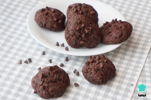 Recette de biscuits au chocolat sans beurre - Étape 6