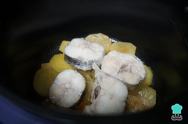 Recette de ragoût de merlu aux pommes de terre - Étape 8